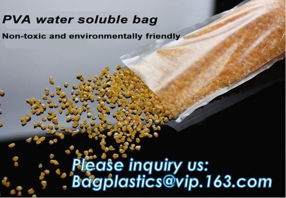 buy 100% China Manufacture Eco-friendly Pva Water Soluble Liquid Detergent, Dissolvable laundry bag eco-friendly water solub online manufacturer