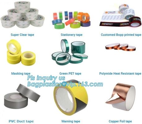 buy super clear tape stationery tape,green pet tape,polymide heat resistant tape,pvc duct tape,warning tape,copper foil tape online manufacturer