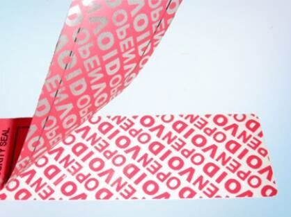 buy Tamper Evident Void Security Seal Label Sticker Tape For Medicine Box,Torn Invalid Security Label Tamper Proof VOID OPEN online manufacturer