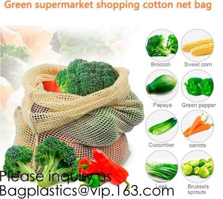 buy Green Supermarket Shopping Cotton Net bags, Mix Color Narrow Long Handle Cotton Net Shopping Bag, Bagease, Bagplastics online manufacturer