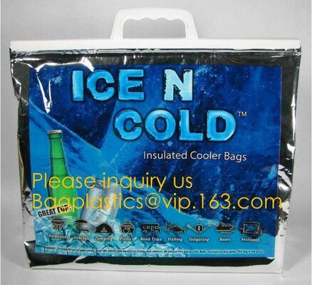 buy large aluminum foil material thermal insulate cooler bag,insulated jute cooler bag for delivery food cooler bag aluminiu online manufacturer
