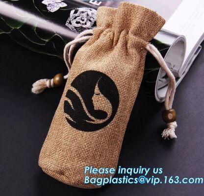 buy Custom cheap wedding favor gift packaging drawstring burlap jute pouch bag,drawstring jute bag burlap shopping bag new s online manufacturer