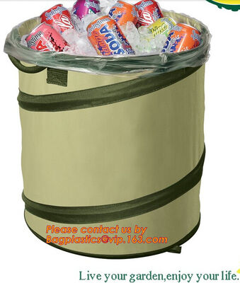 buy Collapsible Leaf Oxford Biodegradable Garden Leaf Collector Bag POP UP Durable Polyester Garden Bag online manufacturer