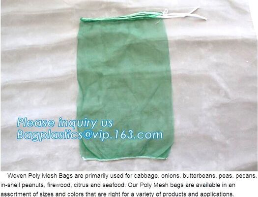 buy Hot sale 25kg 30kg Raschel knitted mesh produce bags for onions,garlic raschel mesh bag for fruits and vegetables net ba online manufacturer