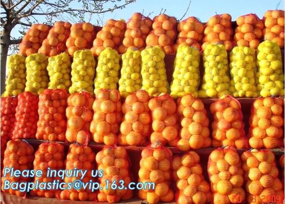 buy PE raschel mesh net bag,Fruit Vegetable Potato Bag / PP PE Mesh Bag / Raschel Leno Mesh Bag for Packing onions potatoes online manufacturer