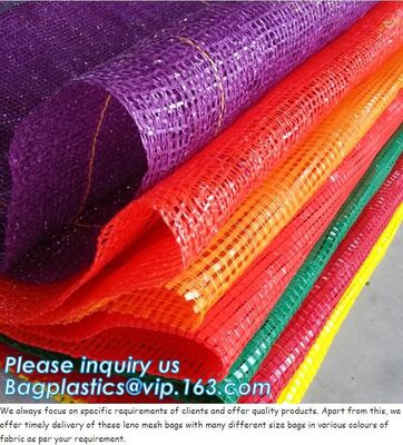 buy white PE raschel mesh bag garlic bag,45*75cm Orange Russia PE Knitted plastic raschel leno mesh packing bags for Agricul online manufacturer