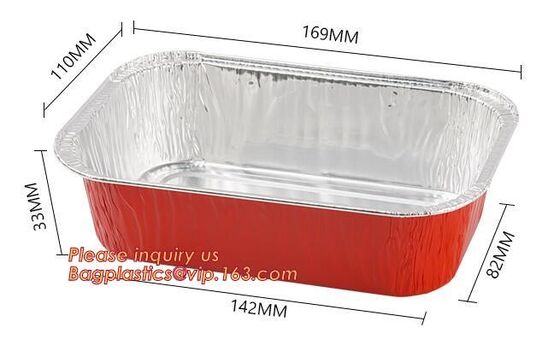 buy 840ml Deep Disposable Aluminium Foil food grade take-away container,household aluminium foil container for food bagease online manufacturer
