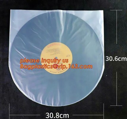 buy Resealable Clear Plastic Cd Sleeves Album Packaging Bags,CD Bag PP Bag CD Protective Film For Disk Bag Pac online manufacturer