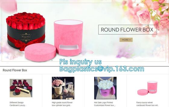 buy Gift Box Paper Wedding,Gift Paper Box Custom,Pink Small Round Chocolate Hard Paper Gift Box,Ribbon Bow Flip Kraft Paper online manufacturer