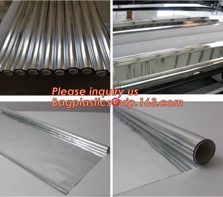 buy Thermal Insulation reflective aluminium metalized pet film for package or agriculture,Metallized PET /PE coated Film PET online manufacturer
