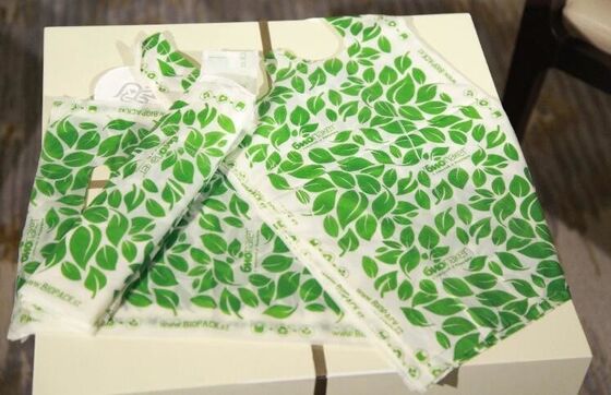 buy EN13432 BPI OK Compost Home ASTM D6400 Certificates Cheap Compostable 100% Biodegradable Fruits Bag, Vegetable Fruit Rol online manufacturer