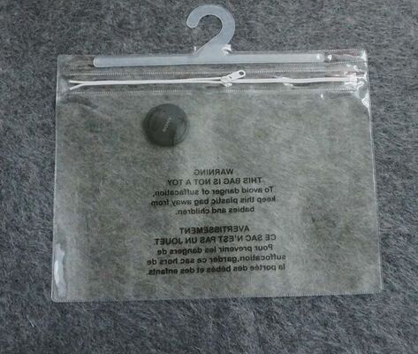 buy Frosty Transparent Pvc Hook Bag For Underwear Packing,Frosted PVC Zipper Hook Bags For Swimwear Underwear,Swimwear,Short online manufacturer