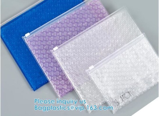 buy Biodegradable Compost Slider Zip Lock Bubble Bag Eco Ziplockk Padded Bags Mailer Zip Zipper Bubble Bag Padded Bubble Bag online manufacturer