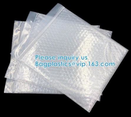 buy Recyclable Reusable PE Bubble Zipper Bag Slider Bag For Cosmetic Lash Goods Package US Free Shipping Cosmetic Makeup online manufacturer