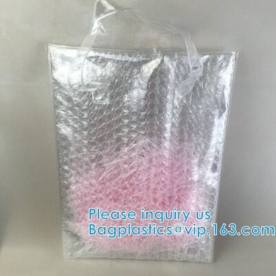 buy Shopping Bags With Bubble Padded Mailer Metallic Bubble Apparel Bag, Customized Bubble Pouch Bags Holographic Surface online manufacturer