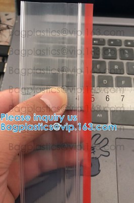 buy Vacuum String Horizontal Slider Flange Press Waterproof Easy Tear Zipper Slider Zip Lock, PVC EVA TPU Airproof online manufacturer