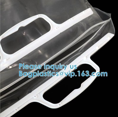 buy Frosted K Bag EVA PVC Hanger Bag For Clothes, EVA Frost Drawstring Bag, Frosted EVA Garment Packing Bag Zip online manufacturer