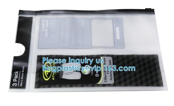 buy biodegradable Cloth Underwear Hanger Packaging Bag With Snap Button, Eco-Friendly Hook Garment Bag online manufacturer