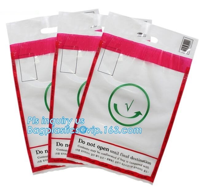 Steb Plastic Money Pe Bank Deposit Coin Security Pouch Bags With Seal