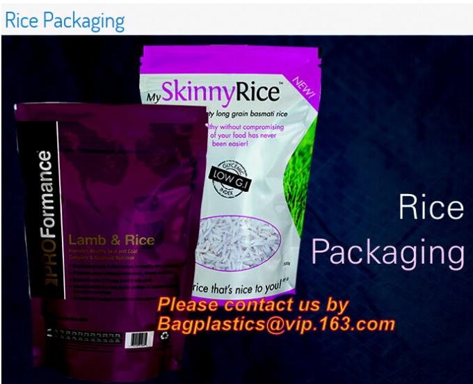 Seasoning powder flour condiment plastic stand up pouch soup spice