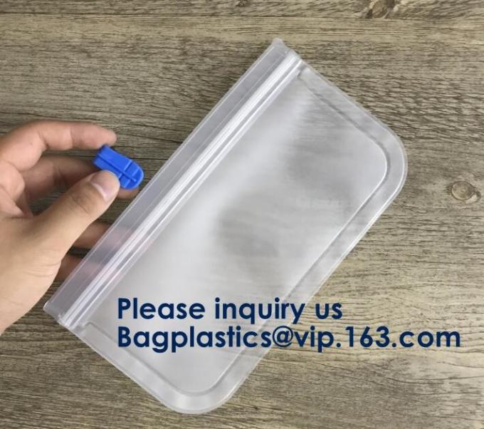 PEVA Snack Food Packaging Custom Printing Logo Reusable PEVA Food