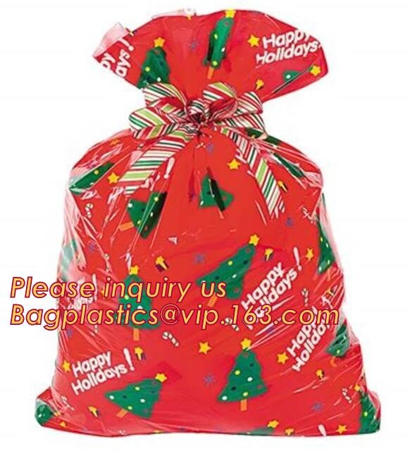 bike christmas wrapping bag