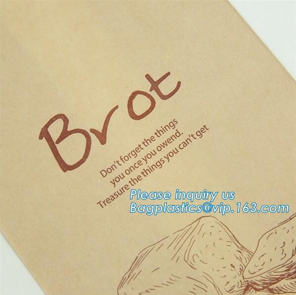 Download Cheap customized cute bread coffee kraft paper bag craft ...