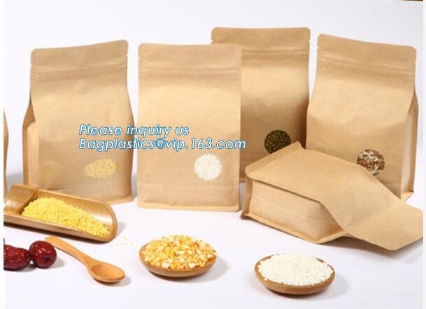 Download Cheap customized cute bread coffee kraft paper bag craft ...