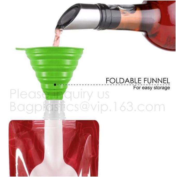 Red wine,Milk beverage spout bag selfstanding sealing bag,bag with
