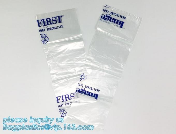 Biohazard Specimen Zip Top Bag Stock and Custom Plastic Bags