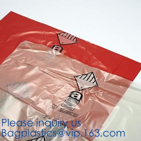 Heavy Duty Construction Plastic Asbestos Bag Waste Bag,Heavy Duty