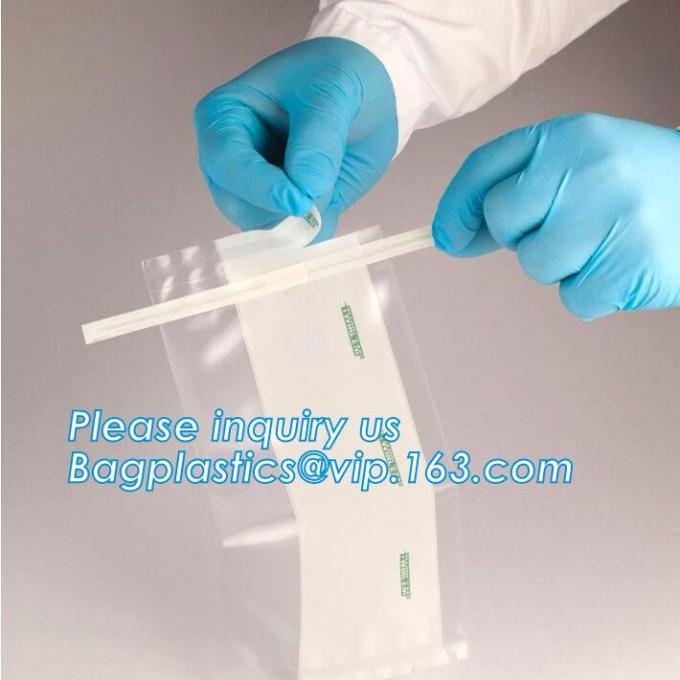 Fisherbrand™ Sterile Polyethylene Sampling Bags Capacity 120mL, Bags