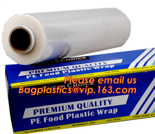 PVC Cling Film Plastic Wrap 30CM X 400M Cheap Food Wrap Film, Pvc Cling