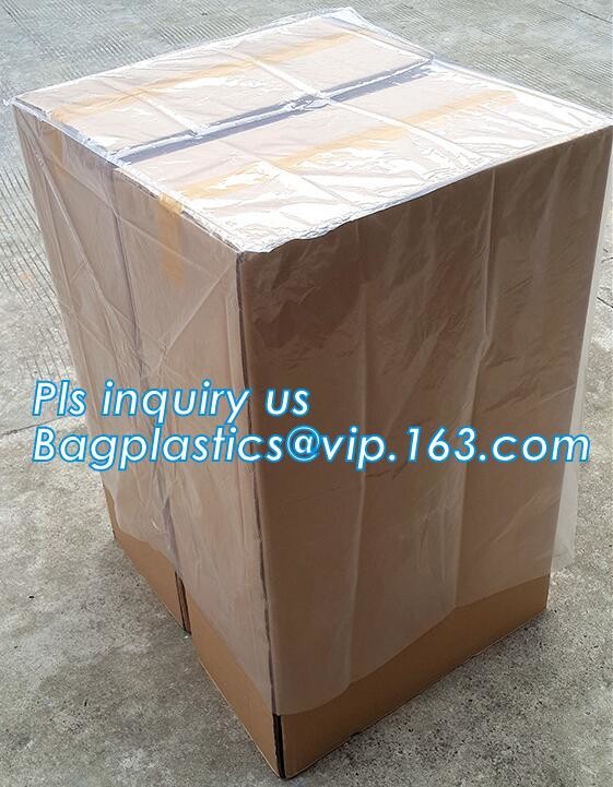 Disposable PE Plastic Pallet Covers bag on Roll, Waterproof Pallet