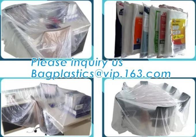 Hdpe Plastic Painter'S Drop Cloth,Disposable Protective Painter Ldpe ...