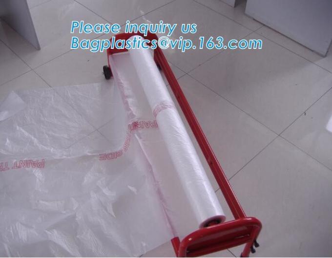 Hdpe Plastic Painter'S Drop Cloth,Disposable Protective Painter Ldpe ...