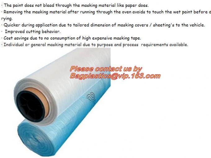 Hdpe Plastic Painter'S Drop Cloth,Disposable Protective Painter Ldpe ...