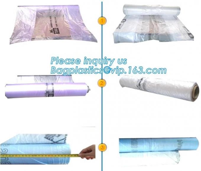 Disposable Drop Cloth Plastic Hdpe Sheets,Hot Sale DustProof Clear