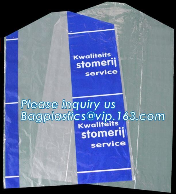 Biodegradable Dry Cleaning Shop Disposable Plastic Laundry Bag Poly