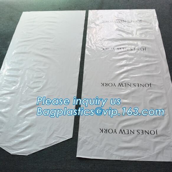 Biodegradable Dry Cleaning Shop Disposable Plastic Laundry Bag Poly