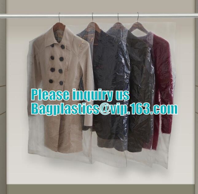 Biodegradable Dry Cleaning Shop Disposable Plastic Laundry Bag Poly