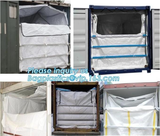 Dumpster 6Mill Open Top Roll Off Drawstring Container Liners,Open Top Drawstring 6 Mil Roll Off